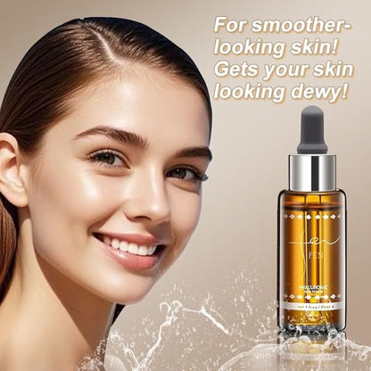 85% Hyaluronic Acid Serum – Deep Hydration & Anti-Aging Moisturizer, Lightweight & Fast-Absorbing, Enriched with B5,Aloe & Chamomile for Plump, Radiant, Glass Skin – 30ml / 1oz