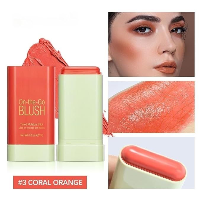 On-the-Go Makeup Blush Stick Tinted Moisture Stick, Shadow
