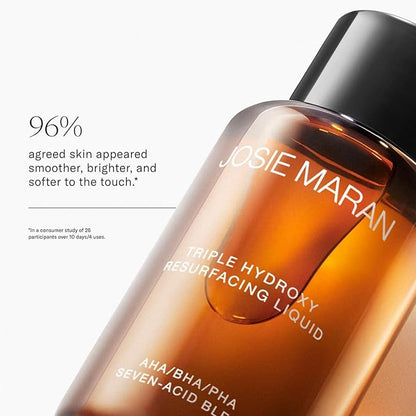 Josie Maran Anti Aging Skincare Set - Includes Triple Hydroxy Gentle Face Exfoliant, Argan Milk Serum, Intensive Hydration Nightly Face Cream & 100% Pure Argan Oil (4 Count)
