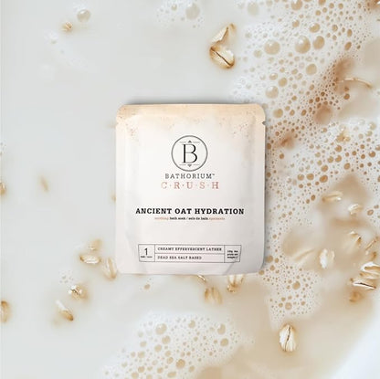 Bathorium Crush 8-Pack Signature Discovery Set, Luxury Bath Soaks, Dead Sea Salt, Epsom Salt, pH Balanced for Women, Gift Set, Each Soak is 4 oz