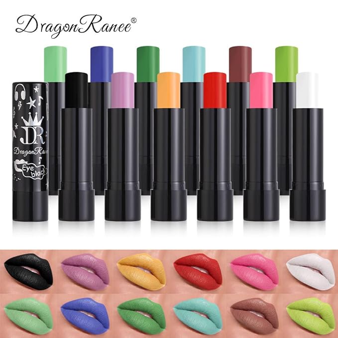 Red Brown Matte Lipstick, Smudge Proof Long Lasting Smudge