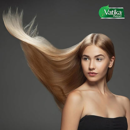 Vatika Naturals Hot Oil Hair Mask - Cactus & Garlic & Multivitamin for Dry, Damaged, Nourishing & Strengthening, Deep Conditioning for Soft, Smooth - 500ml