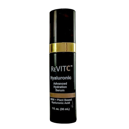 ReVitC Hyaluronic Advanced Hydration Serum with MSM and Plant Based Hyaluronic Acid