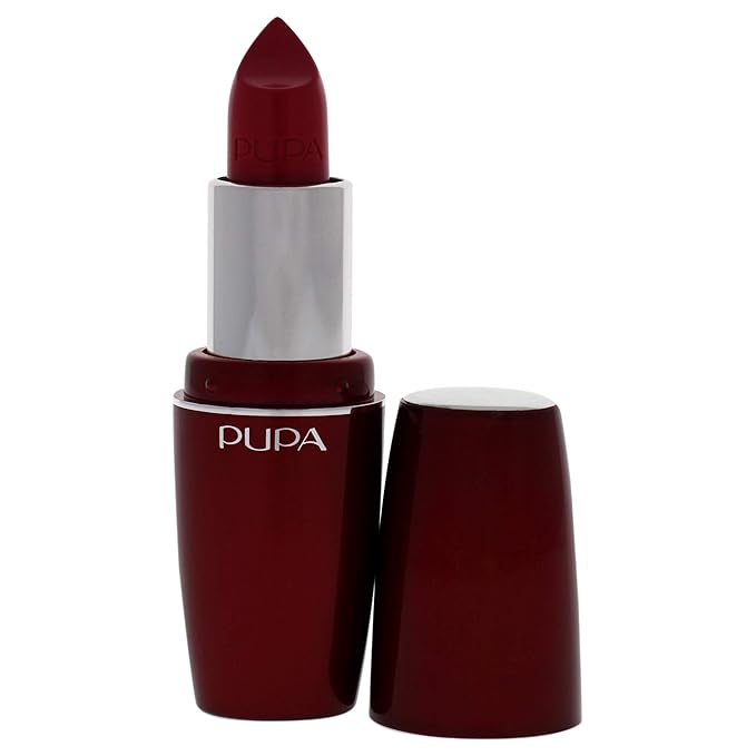 Pupa Milano Volume - Plumping, Hydrating, Cream Formula Lipsticks - Lasting Color That Stays On Lips All Day Long - Lustrous, Flattering Shades For All Complexions - 305 Pop Fuchsia - 0.123 Oz