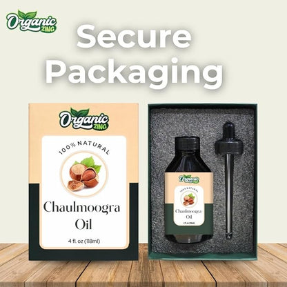 Chaulmoogra (Hydnocarpus Wightianus) Oil | Pure & Natural Carrier Oil for Skincare, Hair Care & Massage - 118ml/3.99fl oz