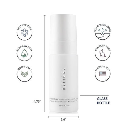 NAELI Moisturizer Skincare Collection (3-count) Anti Aging Retinol Cream + Collagen SPF 30 + Apple Stem Cell Eye Cream
