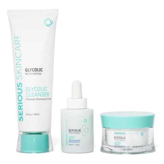 Serious Skincare Glycolic Skin Renewal Set Retexturizing