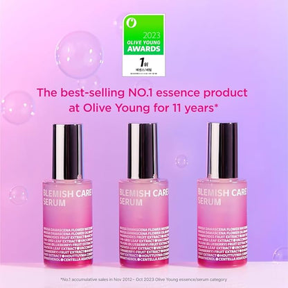 ISOI Blemish Care Up Serum Gift Set, Korean Skin Care for Hydration & Radiance – Full Size or 5-Step Travel Kit Options (5-Step Special Kit (1.77 fl.oz))
