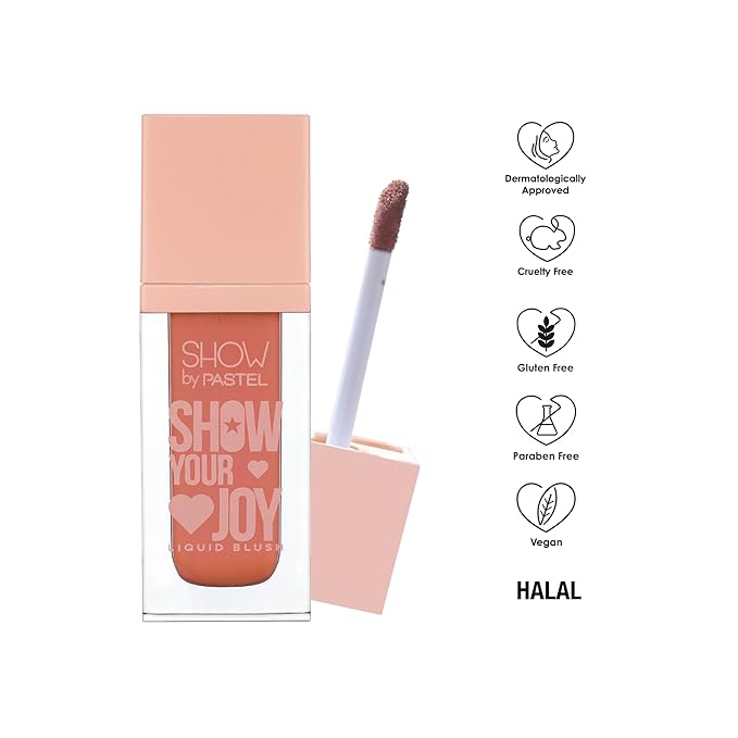 Show Your Joy Liquid Blush 53 | Peach 0.141 fl.oz.