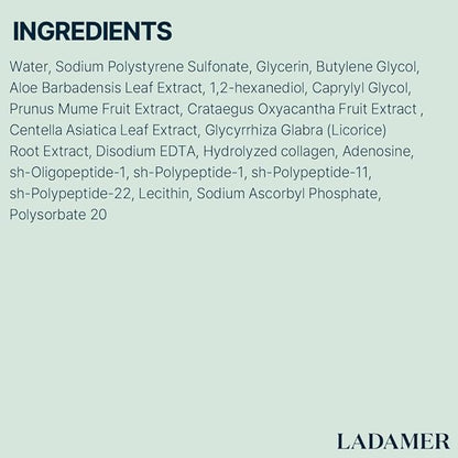 LADAMER-Tox Mask-Skin Tightening-Firming Essence-Faical lifting-Facial Cell Mask-Tox Pack Lift Moisturizing Pore Treatment Clinical Spa Cosmetic Premium Korean Skincare AHA Complex 0.1 fl.oz*10EA