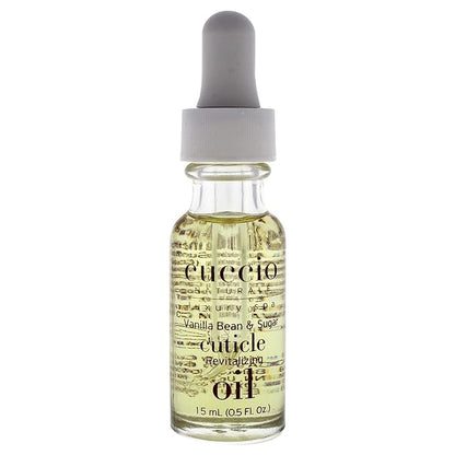 Cuccio Naturale Revitalizing Cuticle Oil - Hydrating Oil For Repaired Cuticles Overnight - Remedy For Damaged Skin And Thin Nails - Paraben And Cruelty-Free Formula - Vanilla Bean And Sugar - 0.5 Oz