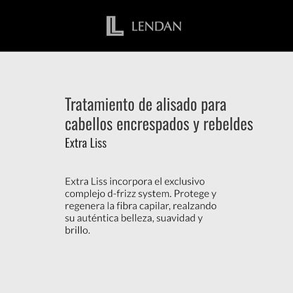 Lendan - Smoothing Hair Mask - Extra Liss Mask - 150 ml - for Frizzy and Unruly Hair - Hydrates, Nourishes, and Repairs the Cuticle - for Long-Lasting Smoothness - Anti-Frizz Hair