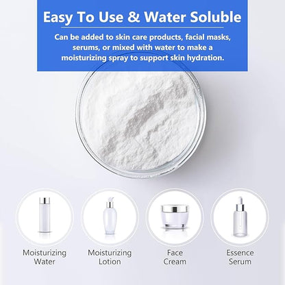 BAUTY JSEON Hyaluronic Acid Powder,Hyaluronic Acid Powder for Skin Care, Water Soluble,Anti-Aging Skincare,Moisturizing Facial for Men and Women