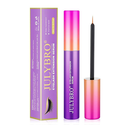 Eyelash Growth Serum(3ML), Eyelash Extension Serum with Natural Ingredients for Eyelash and Eyebrow, Thicker, Healthier and Stronger Lashes Growth
