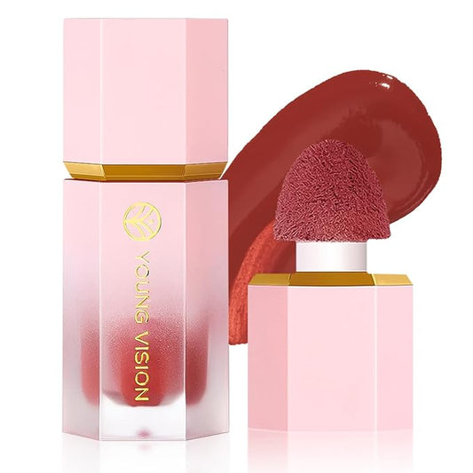 YOUNG VISION Liquid Cheek Blush -Soft Cream Rouge/Blusher Dewy Finish
