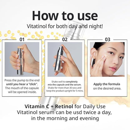 PRIMERA (PRMR) Retinol Vitamin C Serum for Face - 𝐘𝐨𝐮𝐭𝐡 𝐑𝐚𝐝𝐢𝐚𝐧𝐜𝐞 𝐕𝐢𝐭𝐚𝐭𝐢𝐧𝐨𝐥 𝐒𝐞𝐫𝐮𝐦, Skin Care for Anti-aging, Wrinkle Care Cream, Moisturizing 0.7 oz (21 g, Pack of 1)