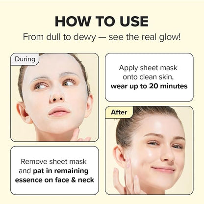 I DEW CARE Glass Skin Face Mask Variety Pack - Let's Get Sheet Faced | For Perfect Care Routine, 2 Week Intense Korean Face Masks Skincare, Makeover with Collagen, Moisturizing, 14 Count