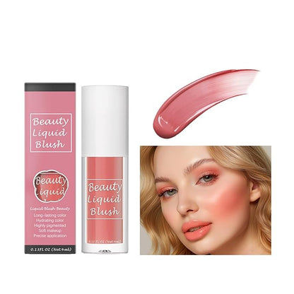 MAEPEOR Matte Liquid Blush 9 Colors Soft Cream (Color 09)