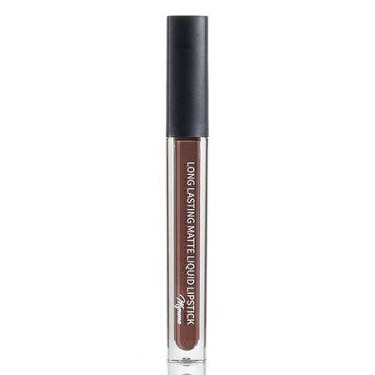 Mynena Dark Brown Long-Lasting Matte Liquid Lipstick | Intense Color, Smudge-Proof & Waterproof | Comfortable, Hydrating Shea Butter | Vegan & Cruelty-Free | Cocoa