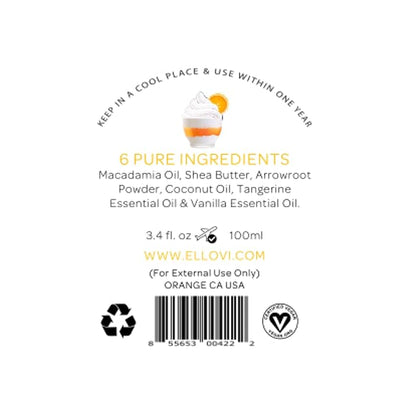 Creamsicle Lip & Body Butter Bundle | All-Natural, Vegan Skincare for Ultimate Hydration & Nourishment | Made with 6 Pure Ingredients | Ethically Sourced & Cruelty-Free