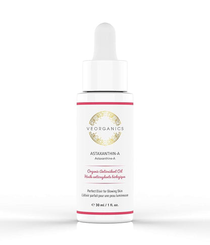 Astaxanthin-A Organic Facial Oil - Face Moisturizer - Face Moisturizer for Women - Face Oil for Women - Skin Oil for Face - Organic Skin Care