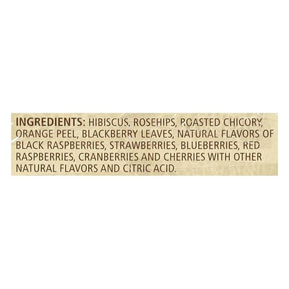 Celestial Seasonings Wild Berry Zinger Herbal Tea, Caffeine Free, 20 Tea Bags Box (Pack of 3)