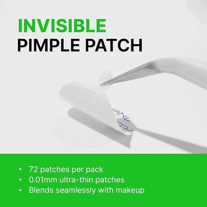FRANZ - Dark Spot Treatment UV Pimple Patches Infused with Niacinamide, Alloferon - Makeup Ready with Invisible Finish - Korean Skincare Acne Treatment
