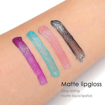 Kilshye Glitter Liquid Lipstick Matte Lipsticks Shimmer Lip Glitter