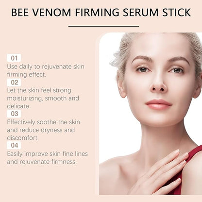 2PCSBotox Bee Venom Firming Serum Stick, Advanced Firming & Wrinkle-Reducing Cream, Skin Firming Cream for Body, Advanced Retinol Stick, Anti Aging, Hydrates, Natural Serum for All Skin Types
