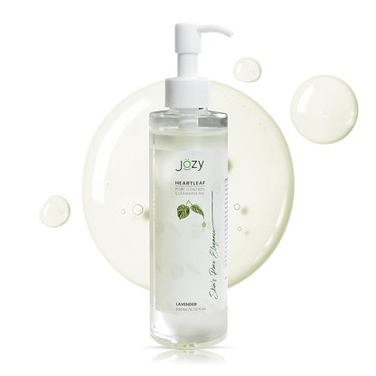 Pore Cleansing Oil - Lightweight Makeup & Blackhead Remover | Lavender Fragrance, Hydrating | Gentle Botanical Cleanser for Sensitive Skin | Asian skincare | C-Beauty’s Answer to Glass Skin (200 ml)