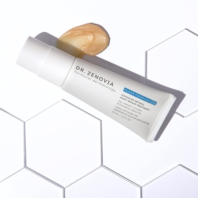 Dr. Zenovia Advanced Retinol Night Repair Treatment- Retinol Serum For Face - Retinol Cream