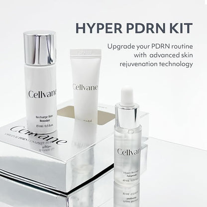 Cellvane Facial skincare kit anti aging set PDRN skincare set, Salmon DNA Korean Moisturizer for Rejuvenation, High Purity PDRN for Dry & Sensitive Skin, Hyaluronic Acid & Anti-Aging