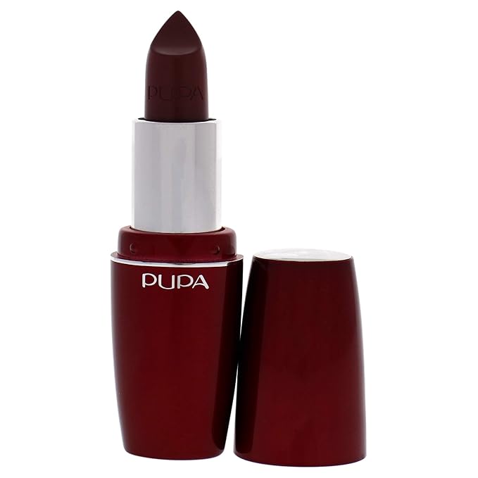 Pupa Milano Volume - Plumping, Hydrating Cream Formula Lipsticks - Lasting Color That Stays On Lips All Day Long - Lustrous, Flattering Shades For All Skin Complexions - 500 Chocolate - 0.123 Oz