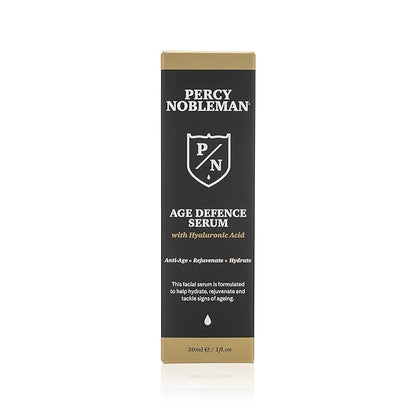 Age Defence Serum with Hyaluronic Acid, a face serum with a vitamin-rich formula to help tackle signs of ageing, 30ml