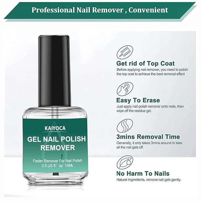 Gel Nail Polish Remover Kit: