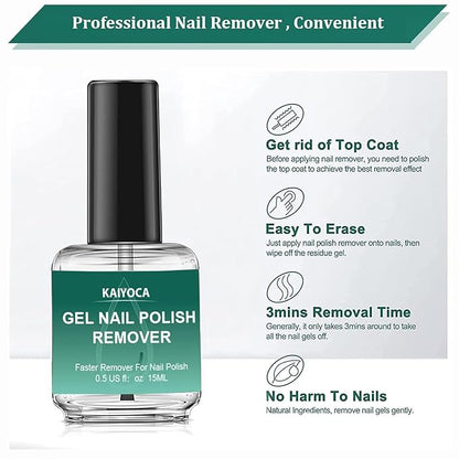 Gel Nail Polish Remover Kit: