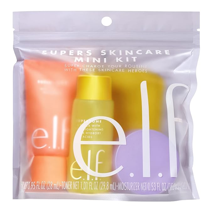 e.l.f. Skin Supers Mini Kit, Skincare Exfoliating