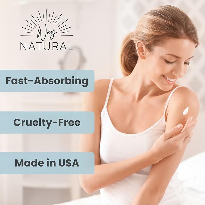 Goat Milk Lotion, Cherry Almond (8oz) - Natural Hand & Body Lotion - Dry Skin Relief, USA Made - Goat Milk Hand Cream for Women & Men - w/Shea Butter & Aloe