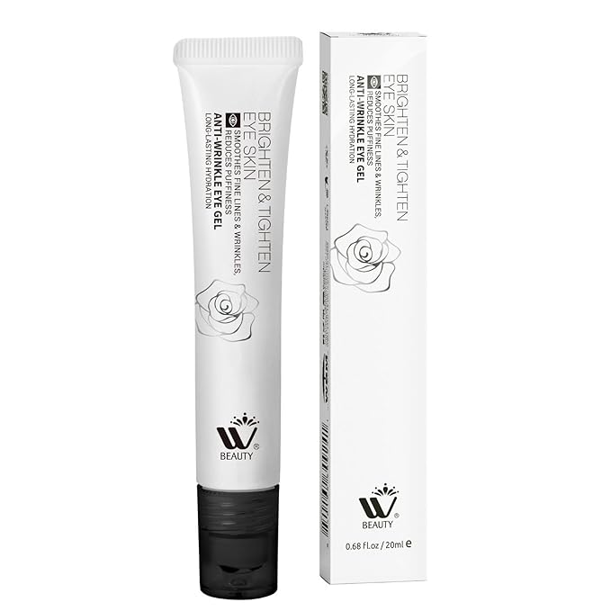 Eye Cream with Metal Roller | Anti-Aging Eye Treatment for Dark Circles, Puffiness & Wrinkles | Hyaluronic Acid, Retinol & Niacinamide | Hydrating & Cooling Under Eye Cream | 20ml