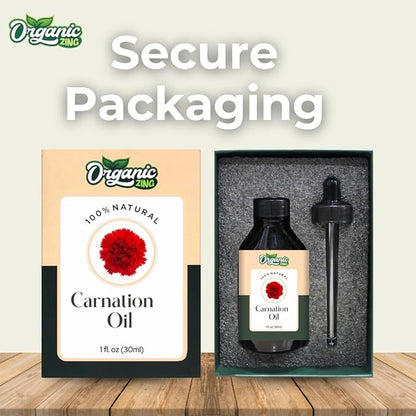 Carnation (Dianthus Caryophyllus) Oil | Pure & Natural Essential Oil for Skincare, Aroma & Diffuser - 30ml/1.01fl oz