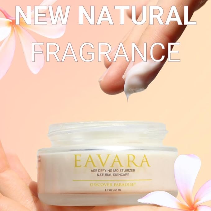Face Moisturizer Cream, Anti Aging, Natural, and Organic Facial Lotion with Hyaluronic Acid, Shea Butter, Jojoba, Rosehip, and Kukui Oil, For Women And Men