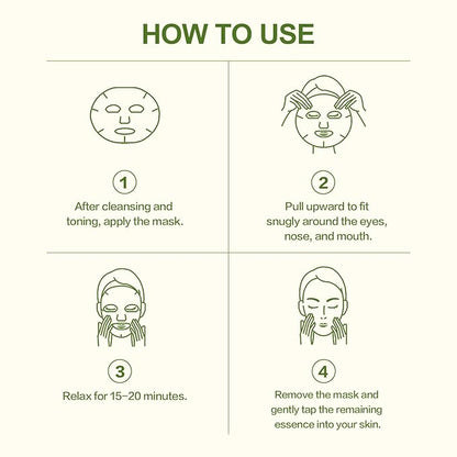 Korean Hyaluronic Acid Sheet Mask (15 sheets) | Resurrection Plant | Strengthen the skin barrier | Anti-Aging Mask | Reduce Fine Lines & Wrinkles, Smooths & Repairs | Korean SkinCare