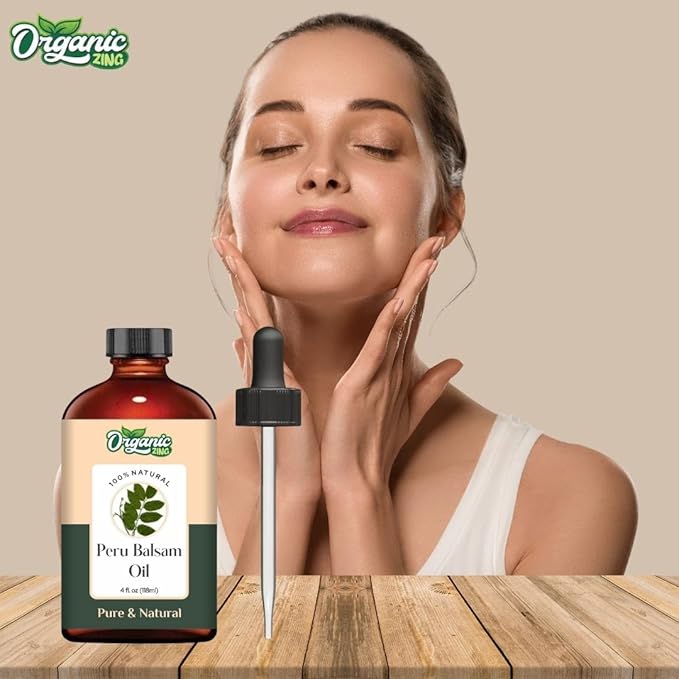 Peru Balsam (Myroxylon Balsamum) Oil | Pure & Natural Essential Oil for Aroma, Diffuser, Haircare & Skincare - 118ml/3.99fl oz