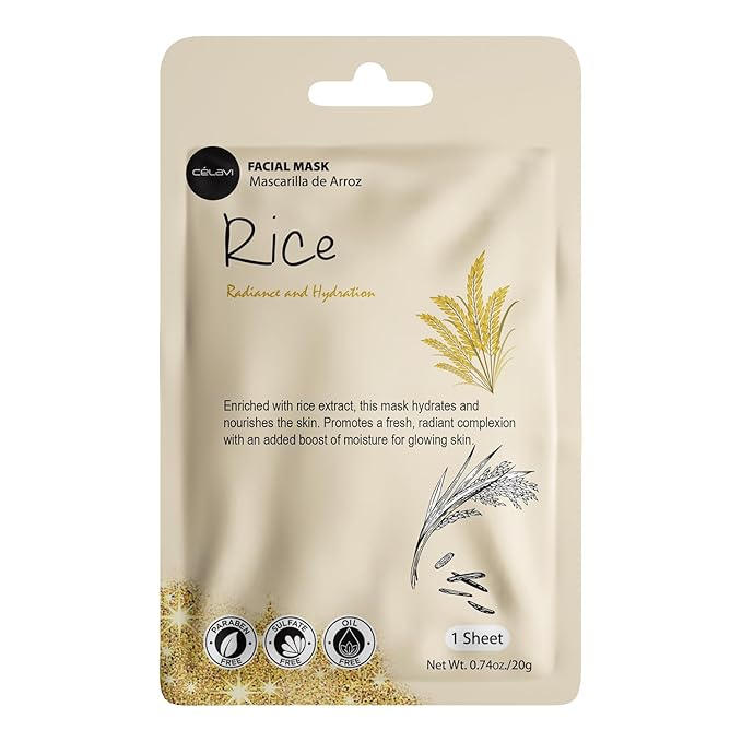 Celavi Essence Facial Face Mask K-Beauty Skincare Korea Skin Care Moisturizing (2 of each) B Set