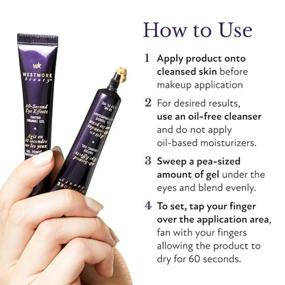 Westmore Beauty 60 Second Eye Effects & Star Handheld Fan - Eye Tightening Serum Instant - Instant Eye Tightener - Instant Eye Bag Remover Puffiness - Instant Firming Eye Cream Instant Face Lift Serum