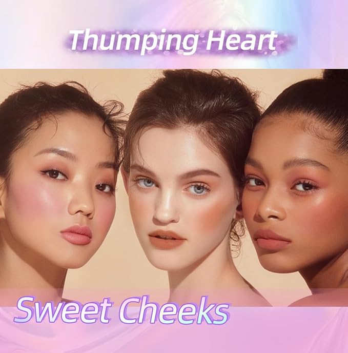 Warm Change Blush Clear Color Change Moisturizing Natural Makeup Color,