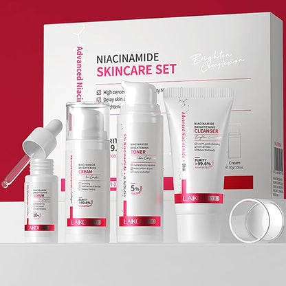 Niacinamide Skincare Set: 4pcs Beauty Kit