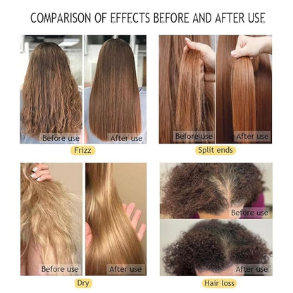 Moroccan Hair Mask, Collagen Hair Treatment, Deep Hydrating Treatment for Dry Damaged Hair, Nourishing Formula for Healthy Hair Repair and Strengthening