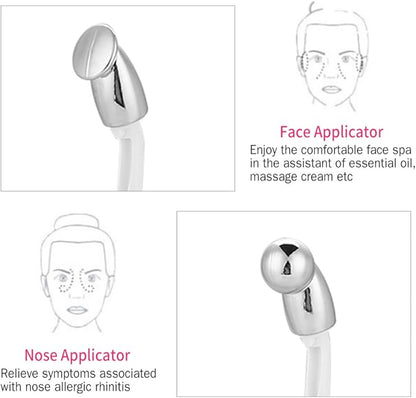 6 in 1 Electric Face Nose Massager, Body Wrinkle Tighten Skin Massage Tool