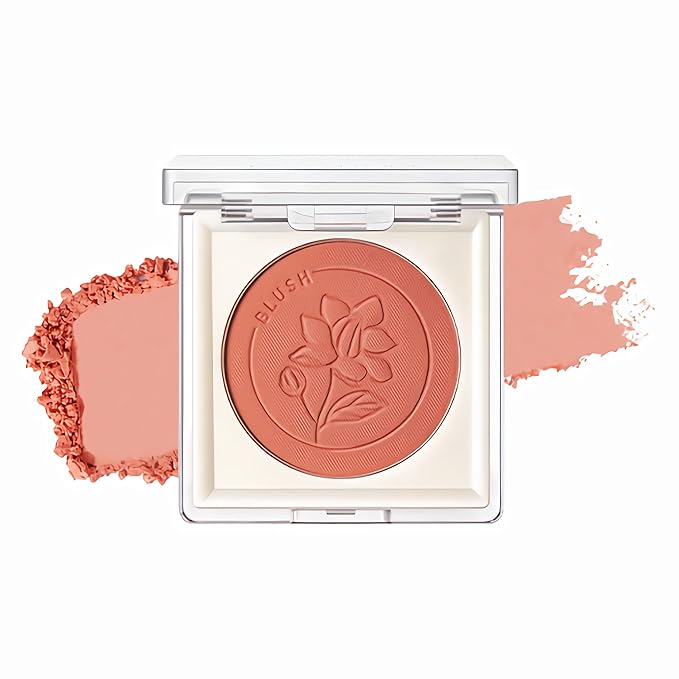 FOCALLURE Powder Palette Blush, Matte Mineral Blush Powder, Blendable, #401